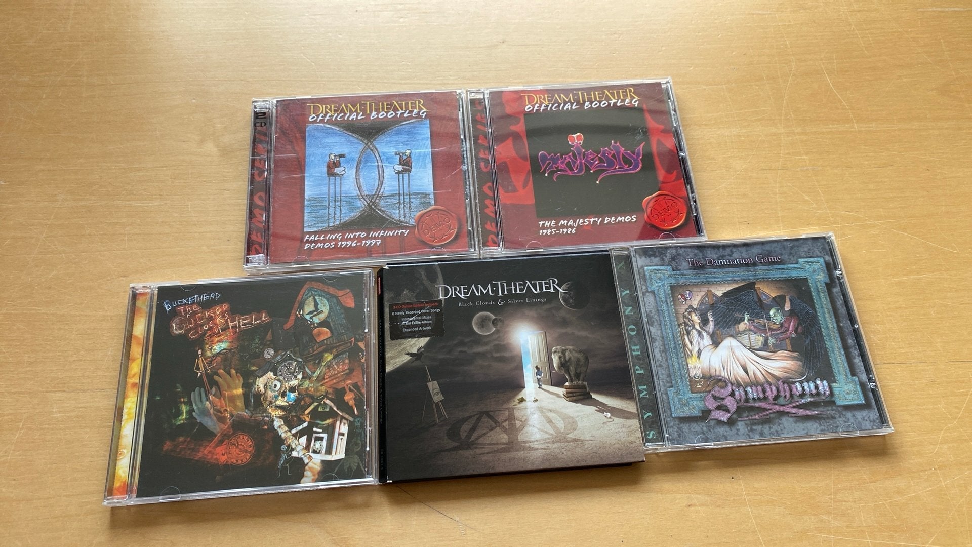 Diverse hardrock cd’s Dream Theater Symphony X Buckethead, Ophalen of Verzenden, Zo goed als nieuw