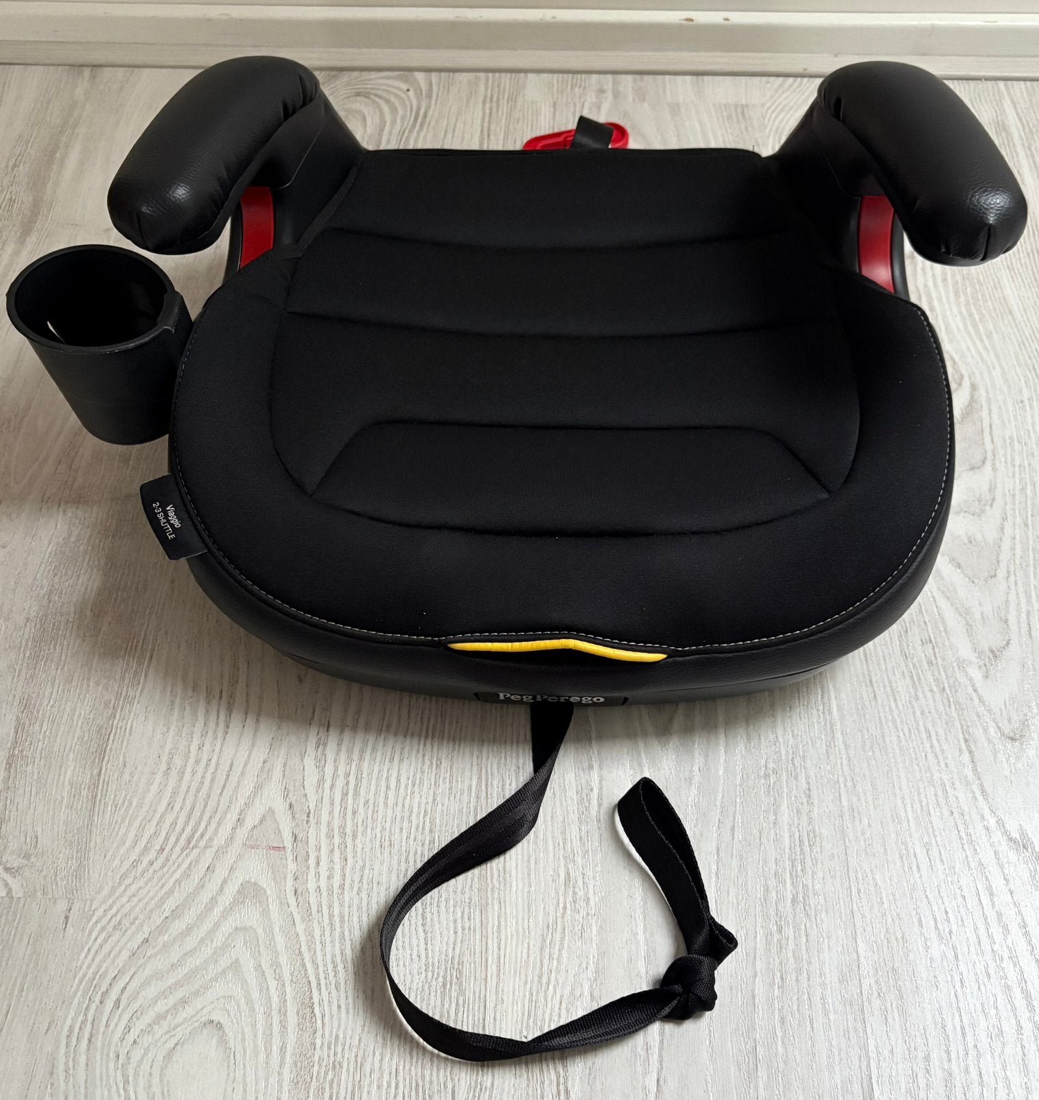 BIJNA NIEUW Peg Perego Viaggio 2-3 Shuttle autostoelverhoger, Overige merken, Autogordel of Isofix, 15 t/m 36 kg, Zo goed als nieuw