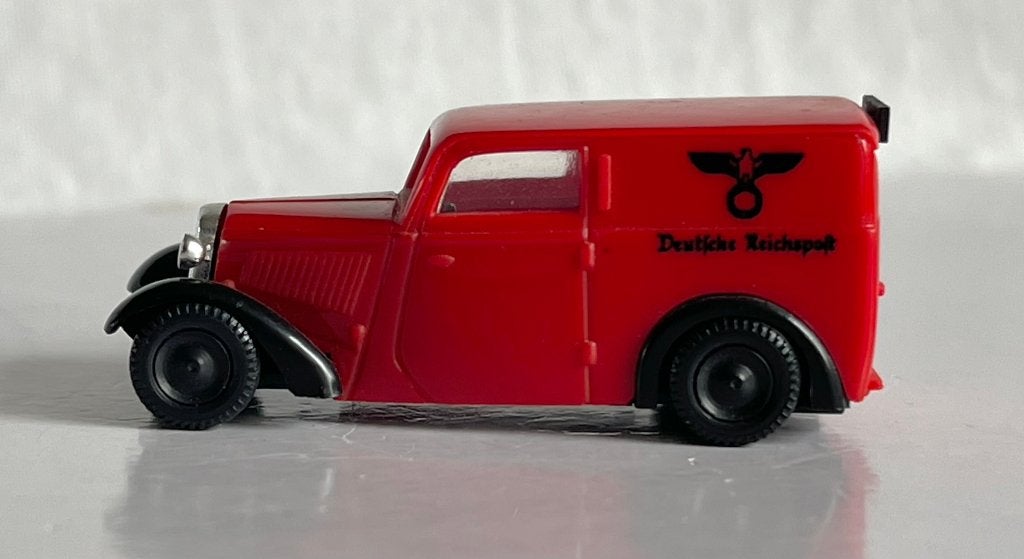 Brekina: DKW F7 Deutsche Reichspost, Ophalen of Verzenden, Zo goed als nieuw, Bus of Vrachtwagen, Brekina