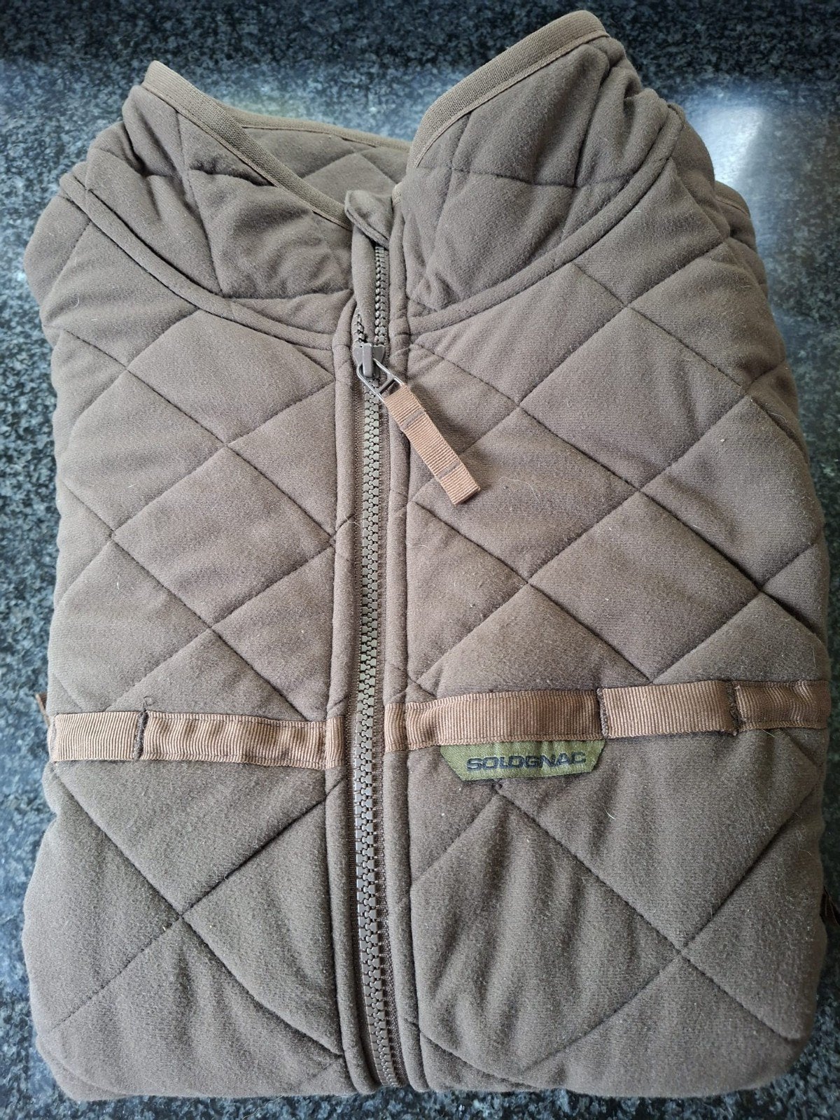 Herenbodywarmer maat xxxl kleur bruin, Overige typen, Bruin, Ophalen of Verzenden, Zo goed als nieuw