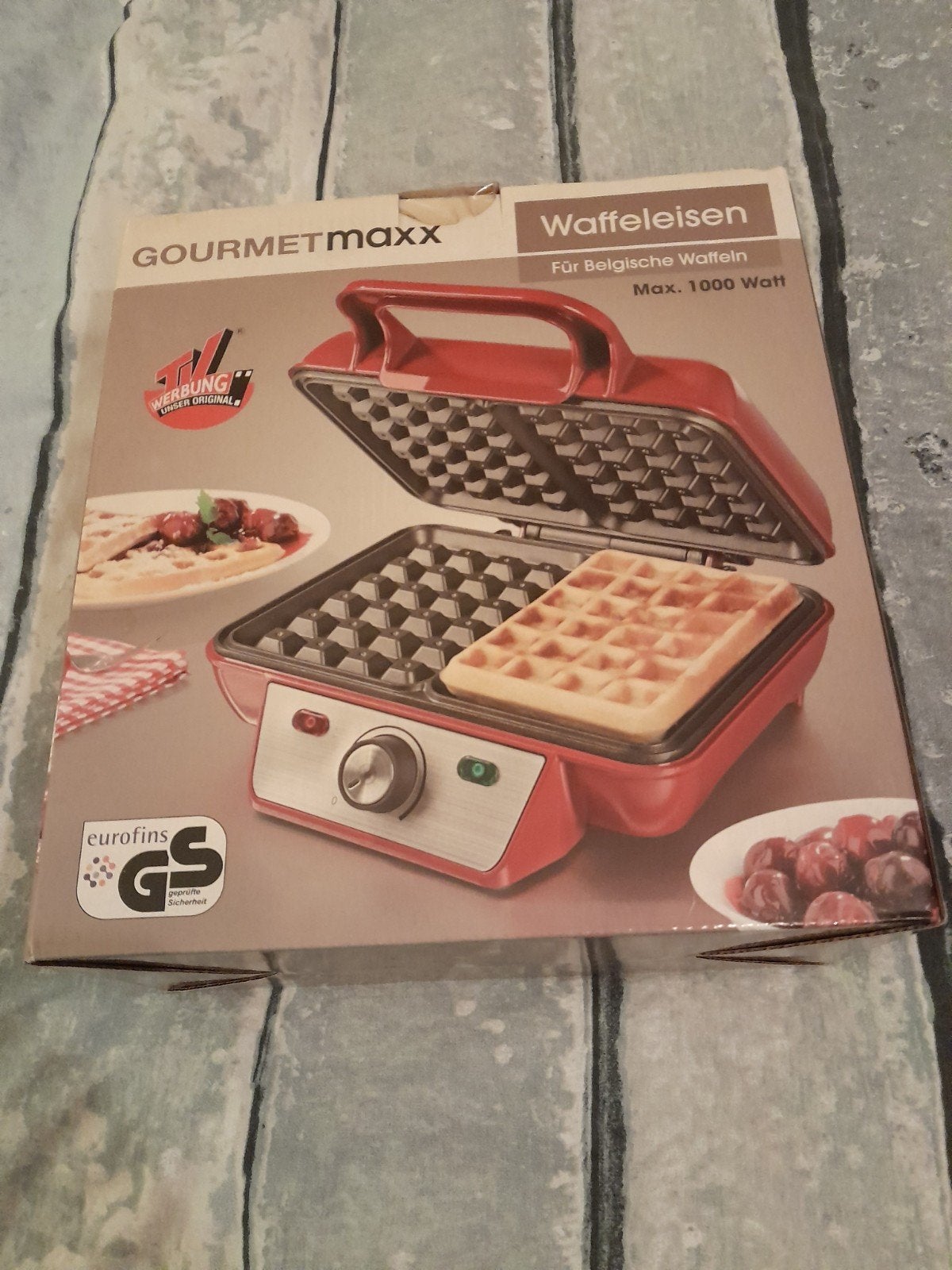nieuwe wafelijzer, Ophalen, Nieuw