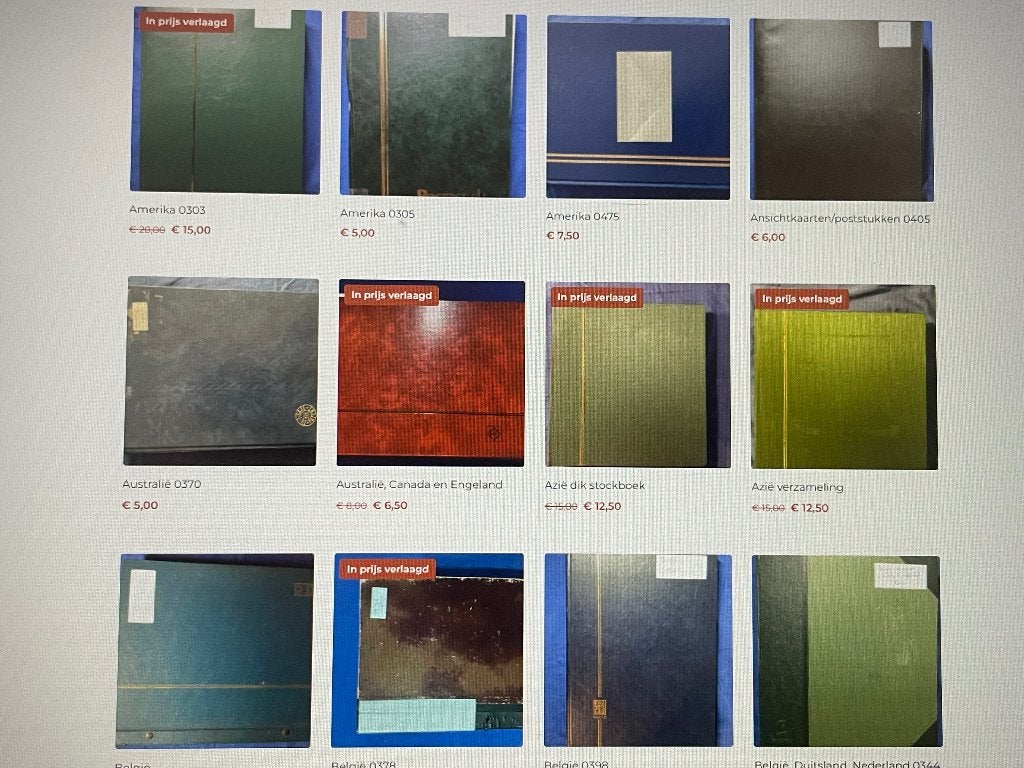 Veel stockboeken in prijs verlaagd op Postzegelplek, Postzegels en Munten, Ophalen of Verzenden, Nederland en Buitenland