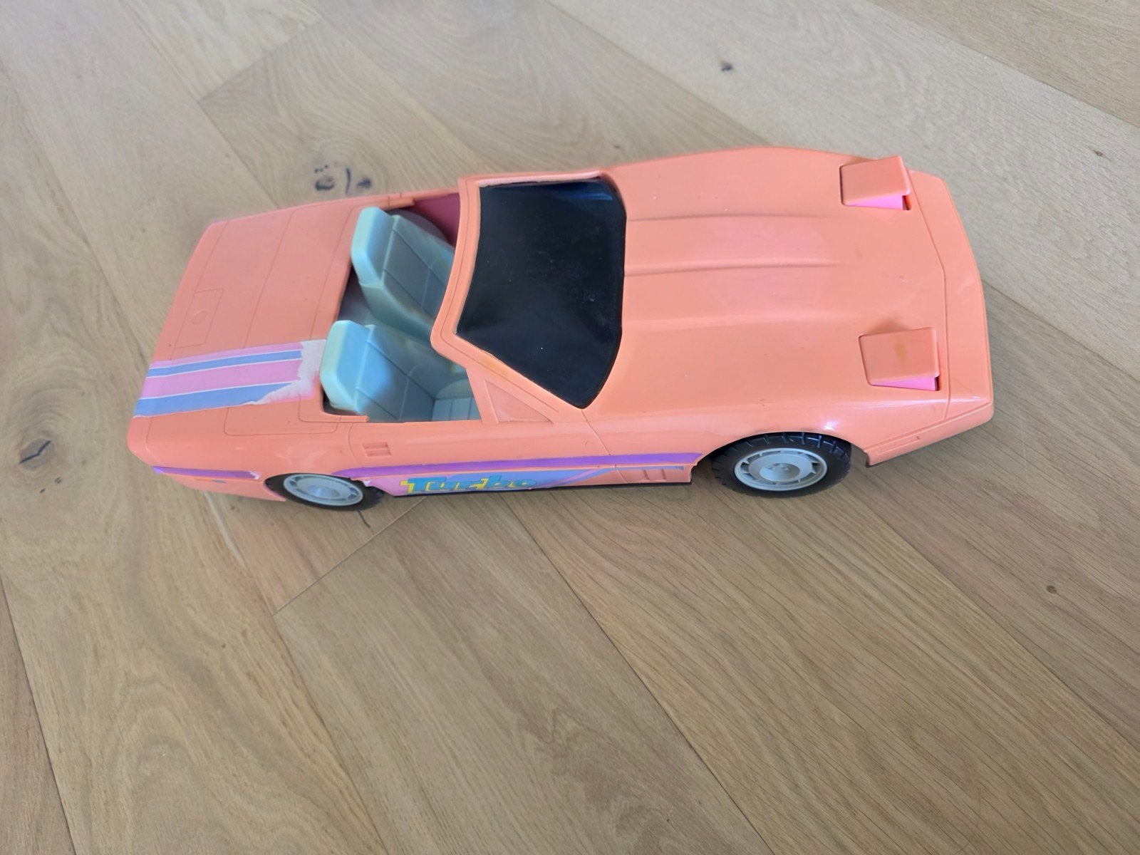 Vintage Barbie auto cabrio jaren '80, Ophalen of Verzenden, Gebruikt, Afstandsbediening