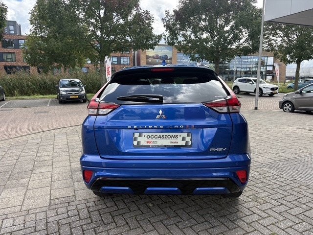 Mitsubishi Eclipse Cross 2.4 PHEV Executive | Navi \ Camera, Auto's, Automaat, Zwart, 4 cilinders, Blauw