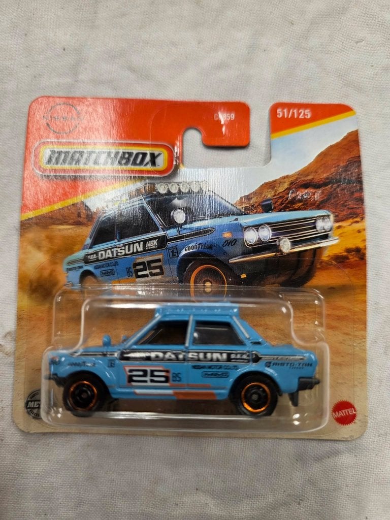 schaalmodel datsun rally matchbox, Ophalen of Verzenden, Nieuw, Auto