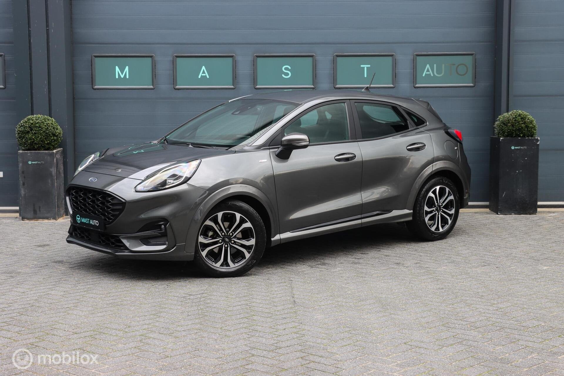 Ford Puma 1.0 EcoBoost ST-Line|LED|Cruise|Carplay|Stoel&stuu, Voorwielaandrijving, Zwart, 1226 kg, Parkeerassistent