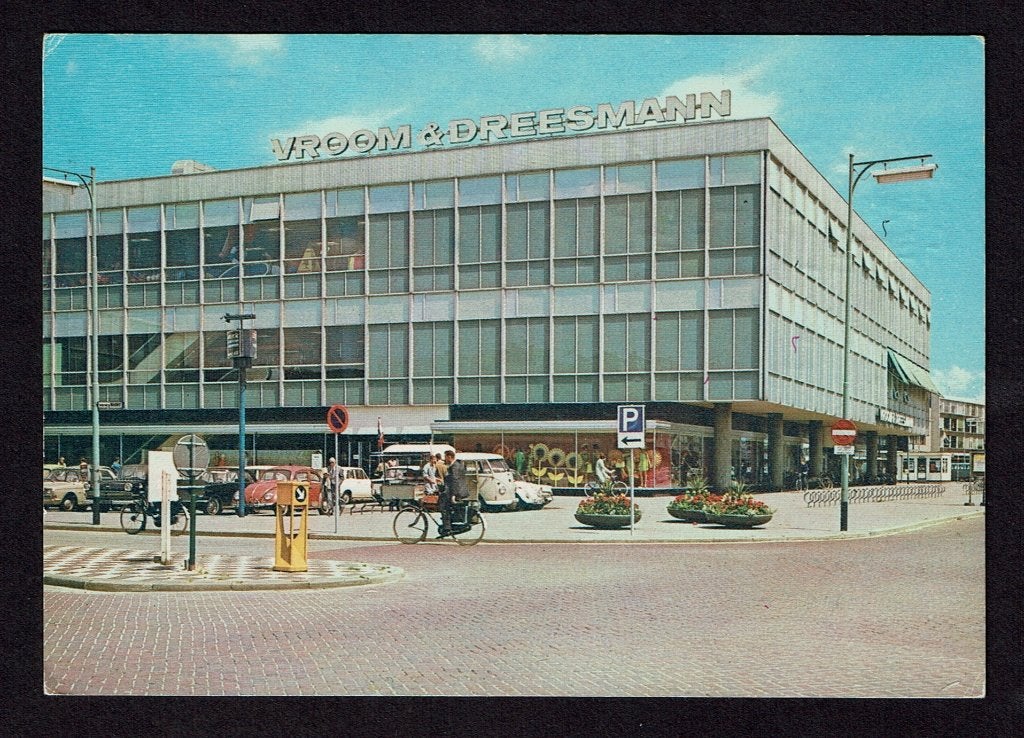 Vroom & Dreesmann Roosendaal jaren 70 - Nieuwe Markt, Ophalen of Verzenden, 1960 tot 1980, Gelopen, Noord-Brabant