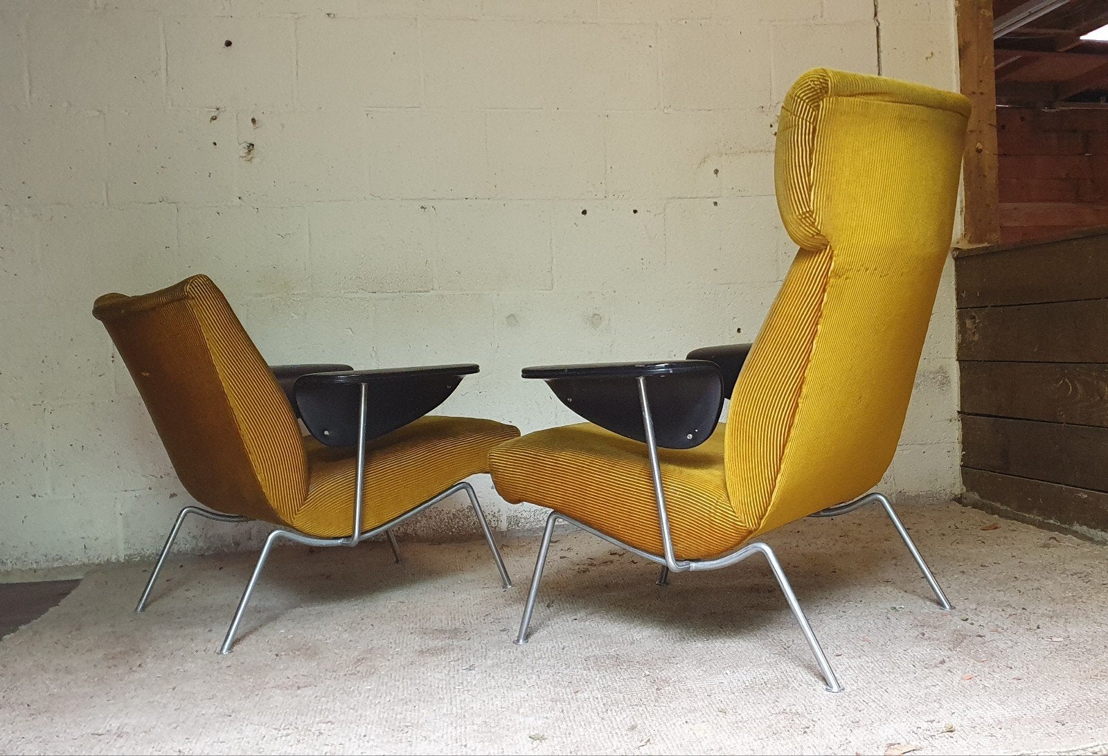 Vintage Artifort fauteuils, Huis en Inrichting, Fauteuils, Ophalen, Gebruikt