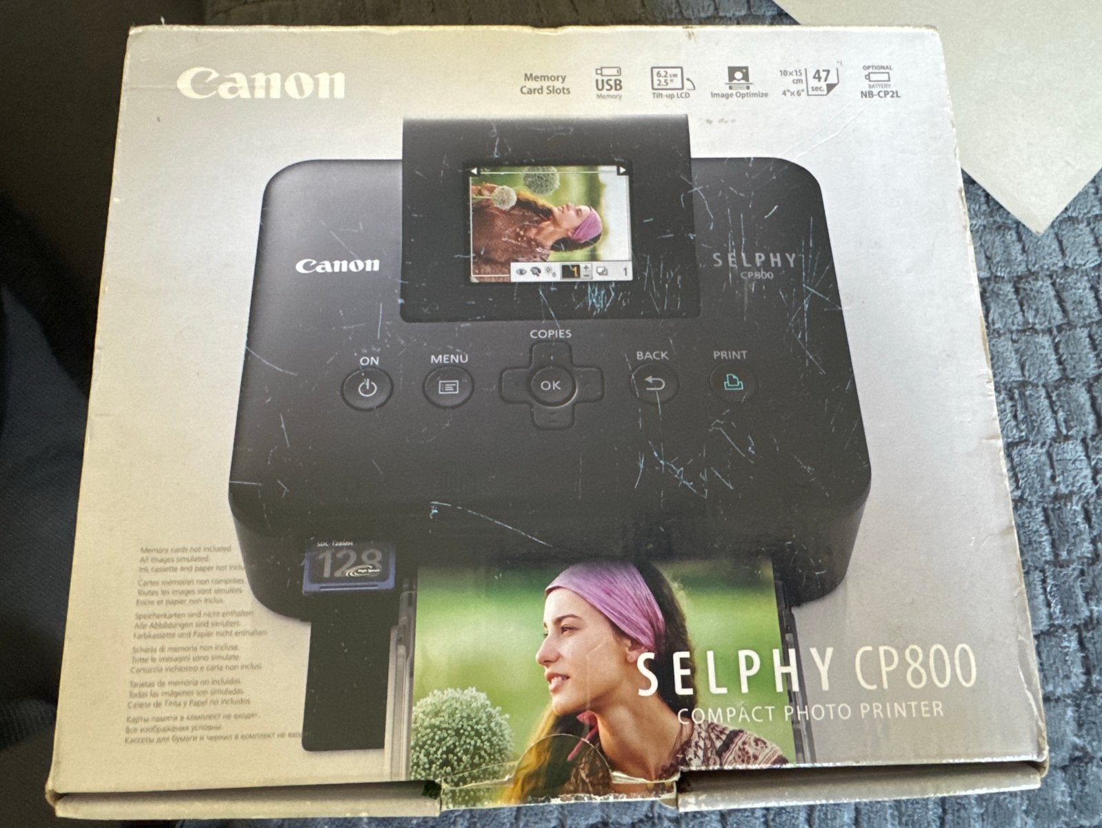 Canon Selphy CP800 Compacte Fotoprinter, Computers en Software, Printers, Ophalen, Fotoprinter, Thermo-printer, Nieuw