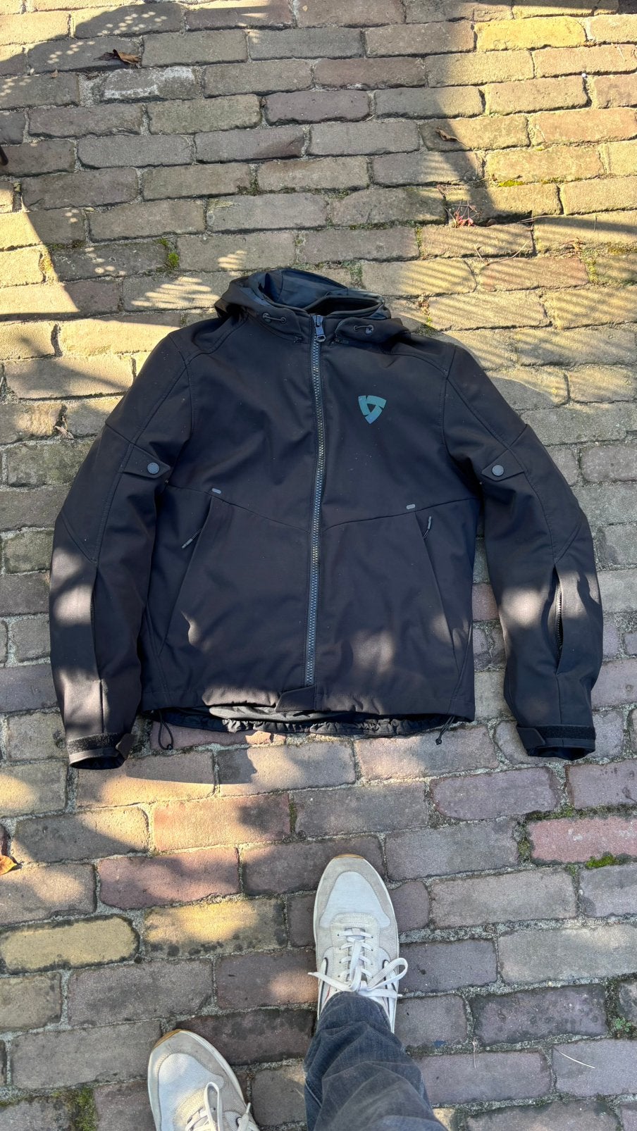 Rev'it! Afterburn H2o motorjas Maat L, Motoren, Ophalen of Verzenden, Tweedehands, Jas | textiel