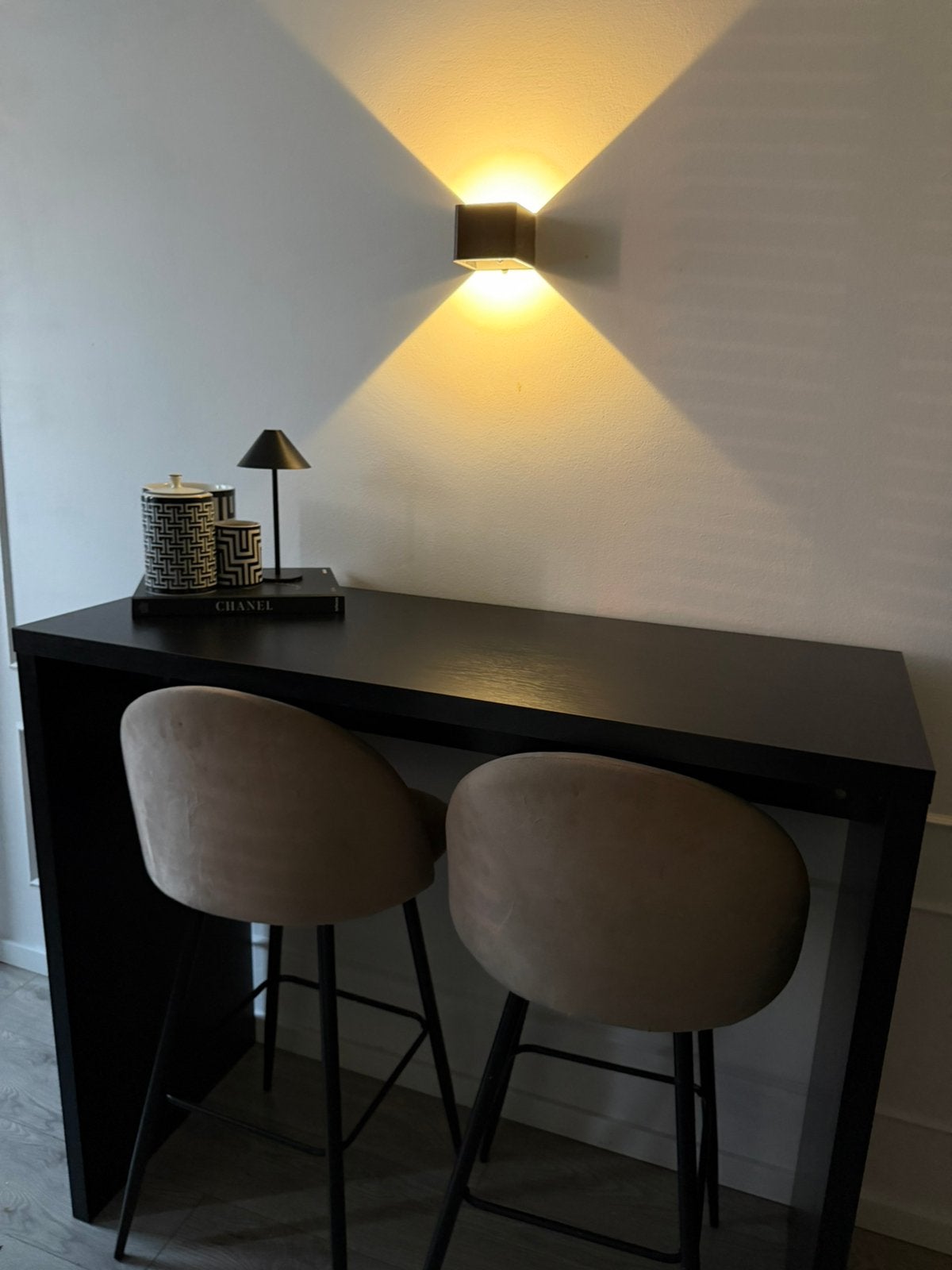 Bartafel 50x 120 zwart, Ophalen, Zo goed als nieuw