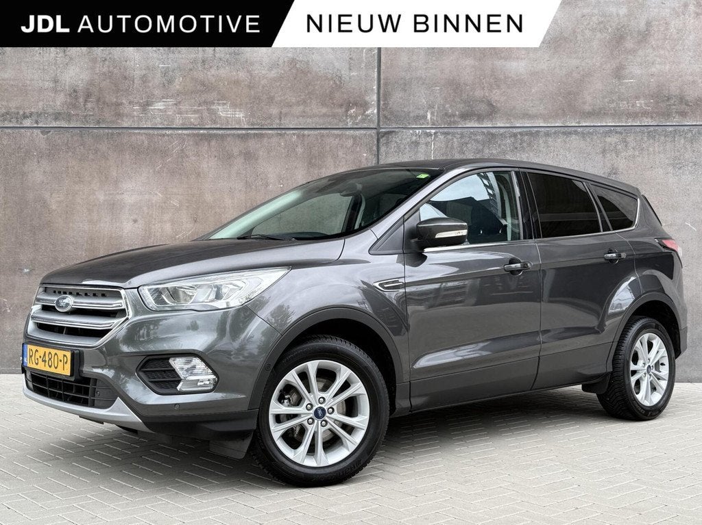 Ford Kuga 1.5 EcoBoost Titanium | trekhaak | Xenon | Dealer, Stof, 4 cilinders, Origineel Nederlands, Bedrijf