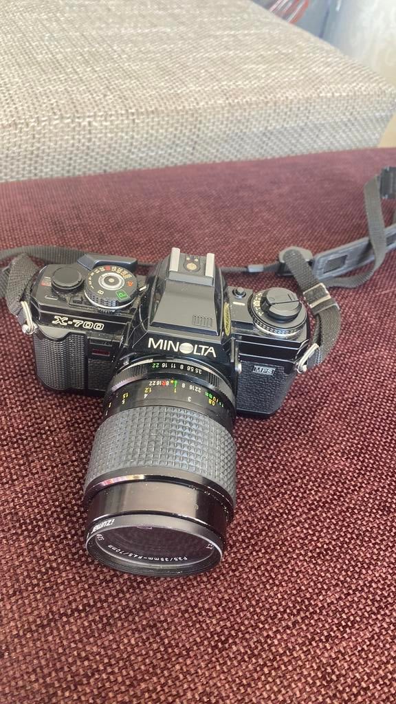 Minolta x700, Audio, Tv en Foto, Fotocamera's Analoog, Ophalen of Verzenden, Gebruikt, Spiegelreflex, Minolta