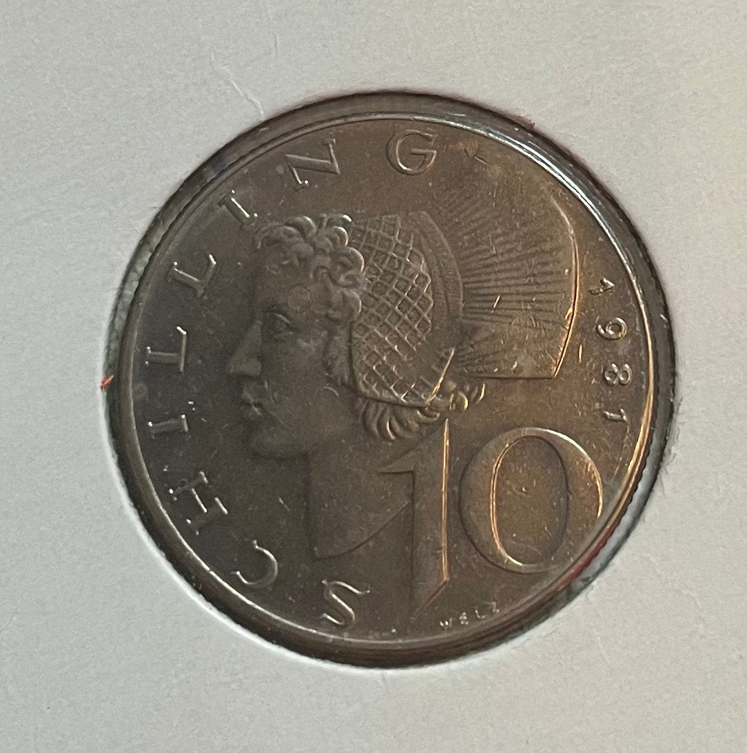 10 schilling Oostenrijk 1981, Ophalen of Verzenden, Oostenrijk