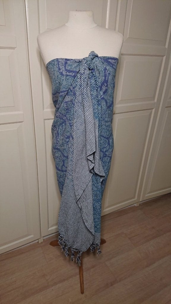 Diverse pareo sarong hamamtowel extra breed maat 50/52/54/56, Ophalen of Verzenden, Zo goed als nieuw, Overige typen
