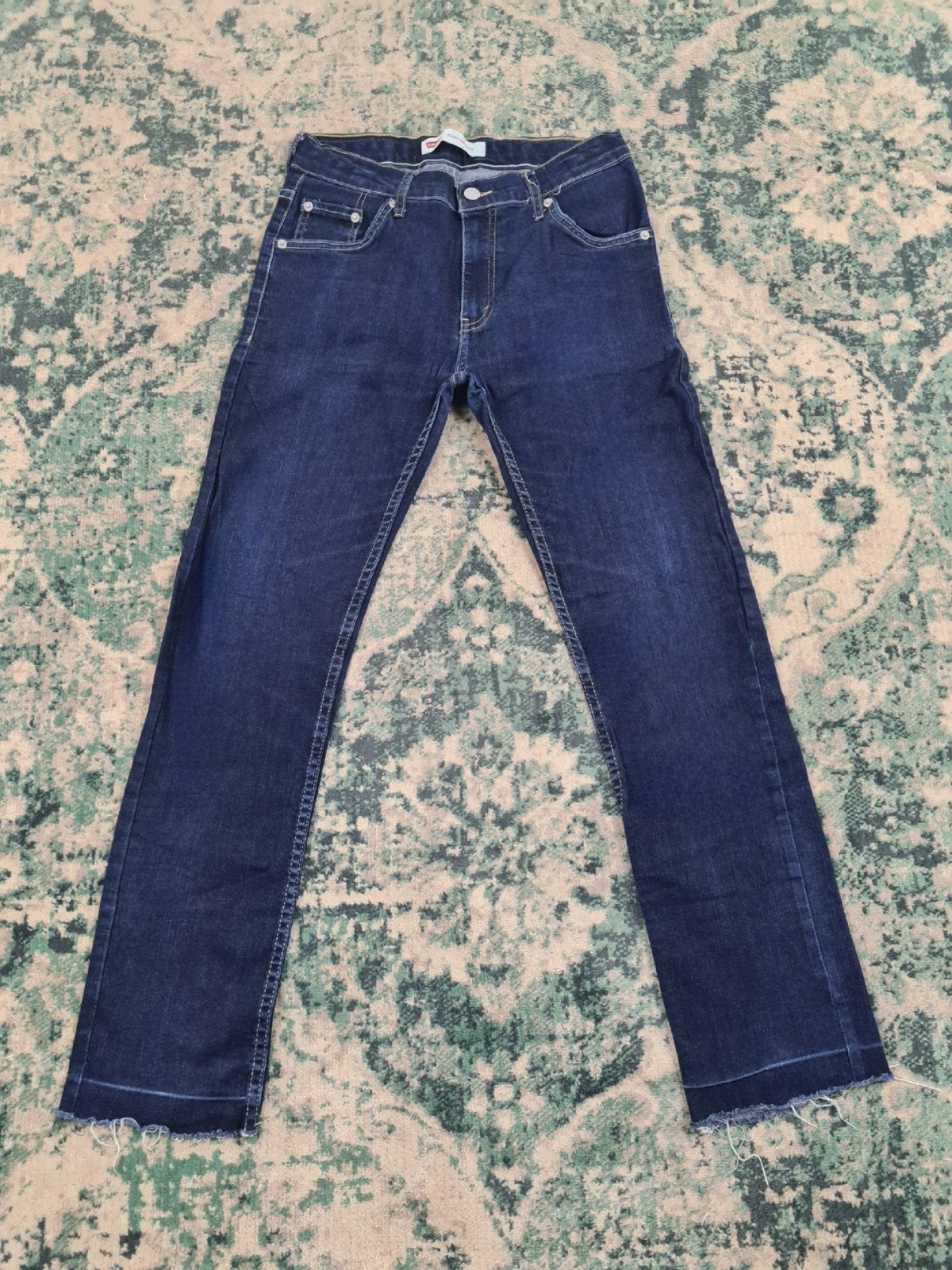 Levi's 510 skinny W28 L28 Dames Tulsi2828 Blauw Mid-rise, Blauw, Ophalen of Verzenden, Zo goed als nieuw, W30 - W32 (confectie 38/40)