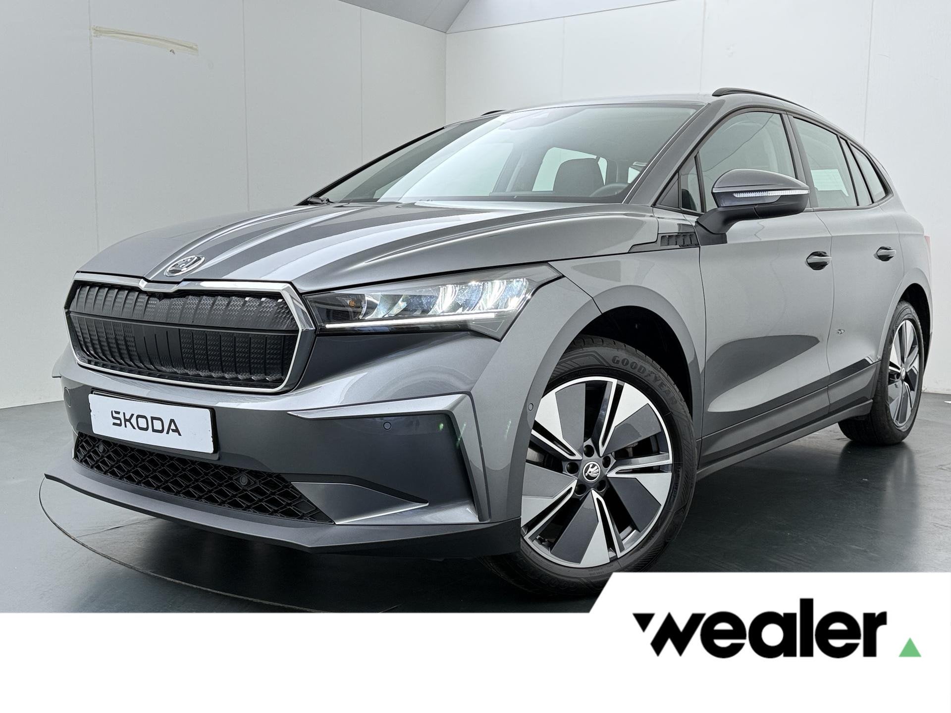 Skoda Enyaq iV 60 | 180 PK | SoH % | Climate control | Cruis, Achterwielaandrijving, Gebruikt, Leder en Stof, Origineel Nederlands