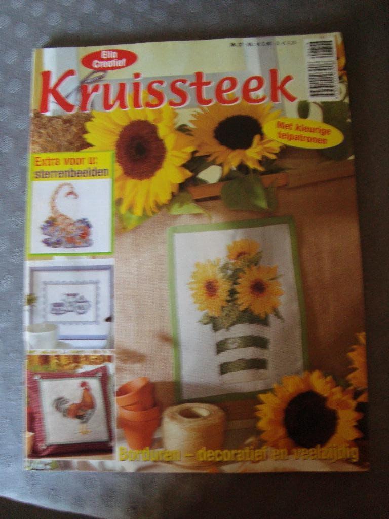 Kruissteek en borduurmotieven per stuk te koop, Ophalen of Verzenden, Nieuw, Handborduren, Patroon