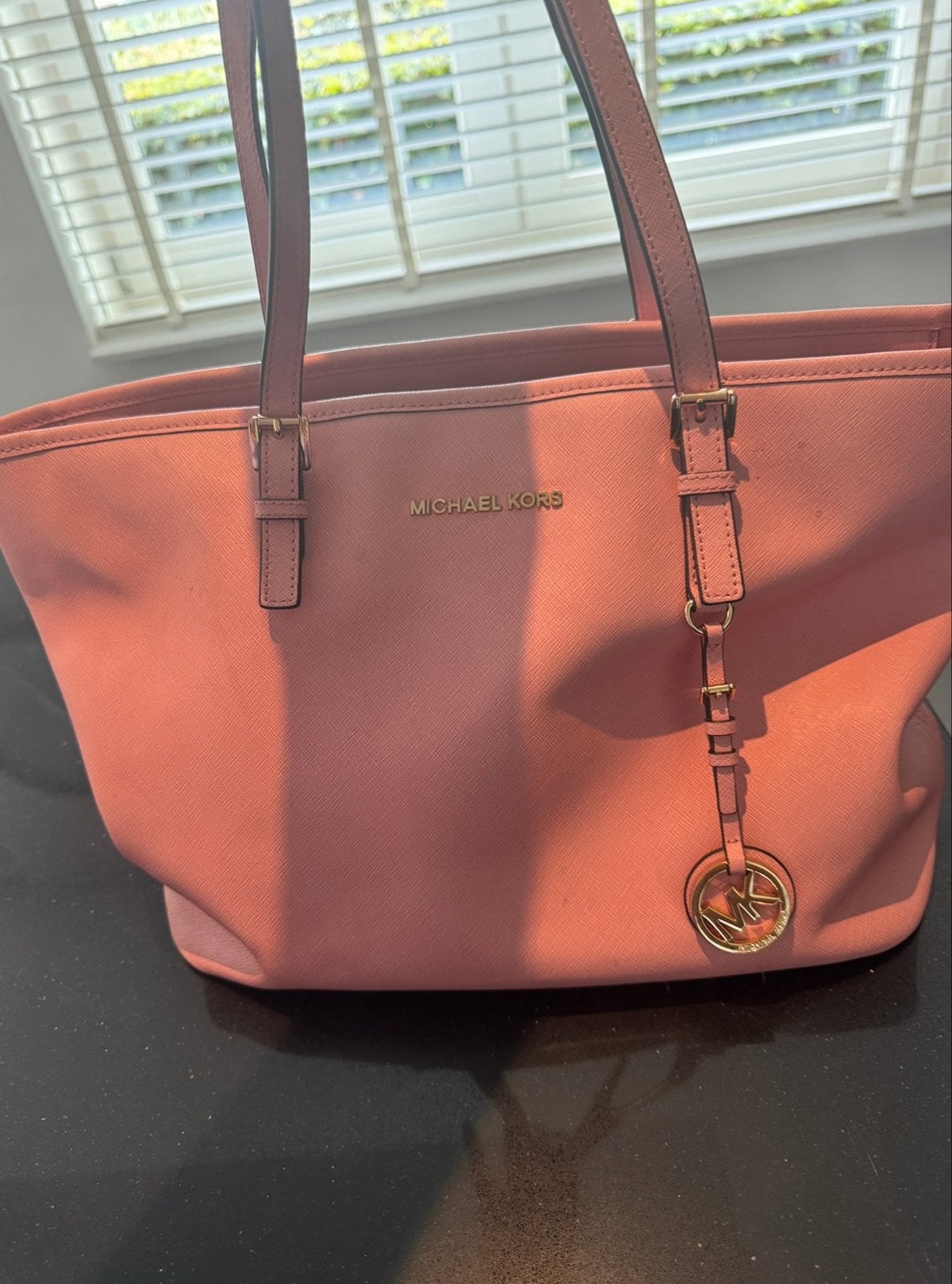 Originele lichtroze Michael Kors tas, Sieraden, Tassen en Uiterlijk, Ophalen of Verzenden, Gebruikt, Roze, Handtas