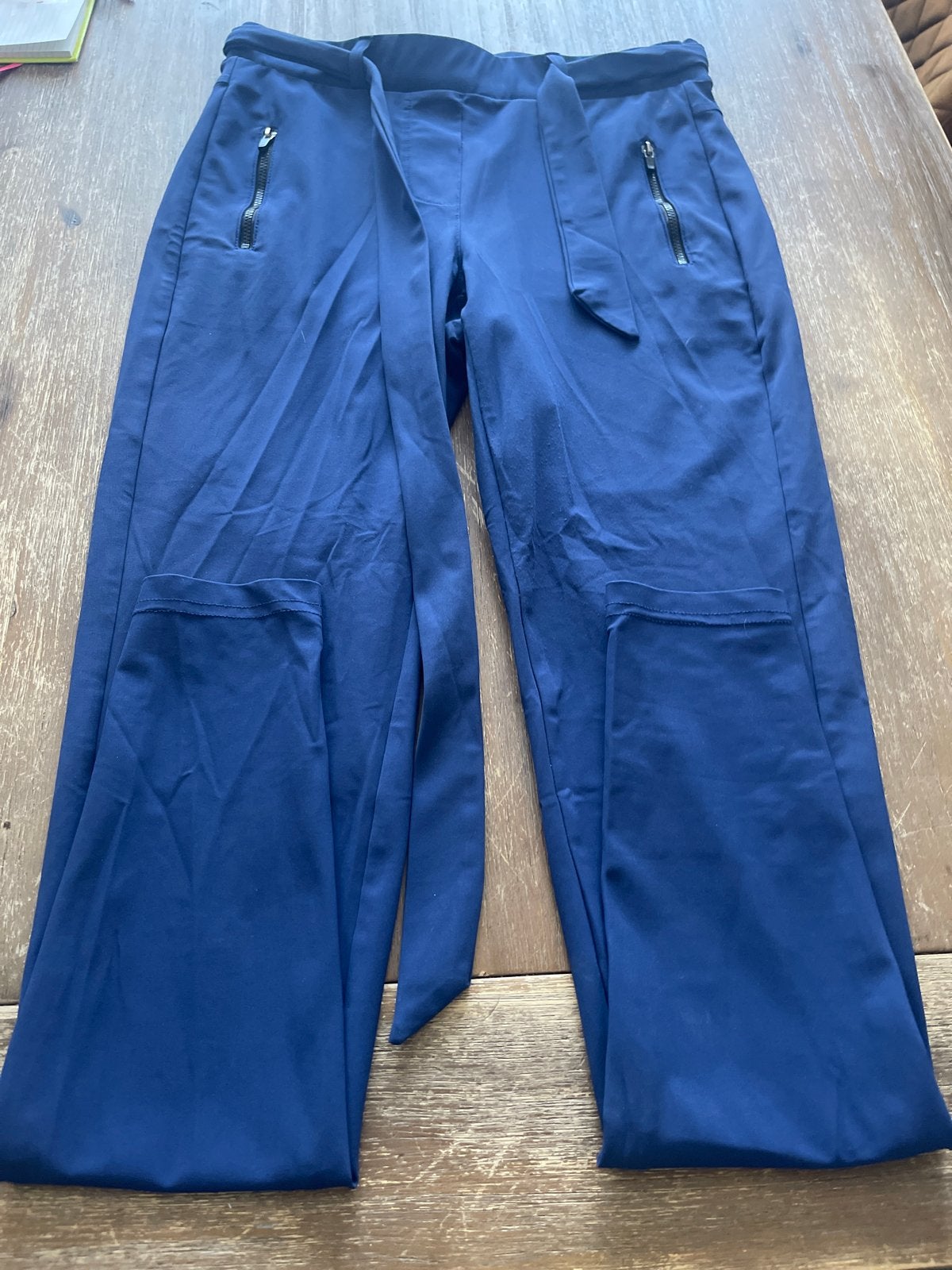 Studio Anneloes broek, donkerblauw, maat XS, Kleding | Dames, Broeken en Pantalons, Blauw, Ophalen of Verzenden, Zo goed als nieuw