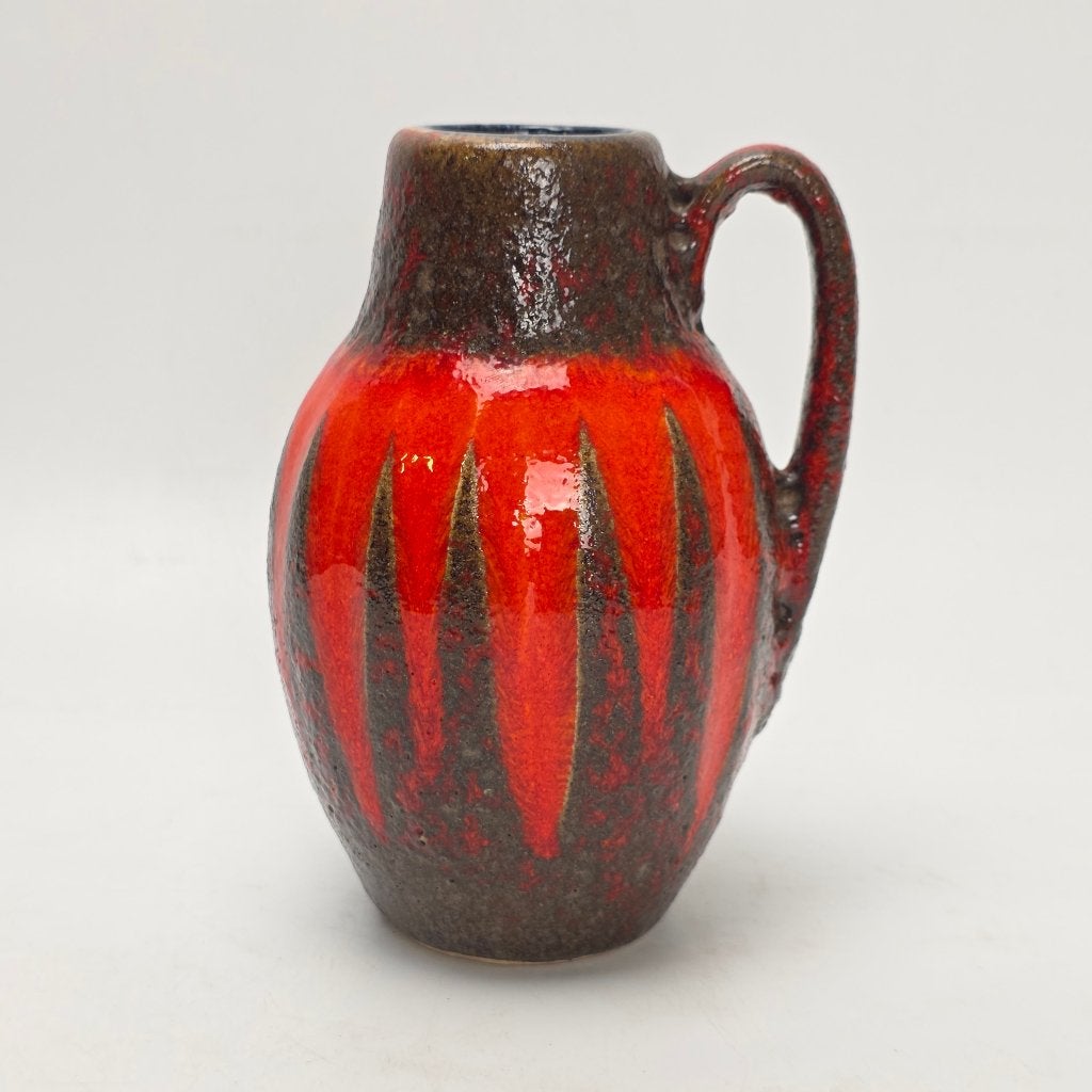 Vintage West-Duitse Fat Lava vaas. Scheurich 414-16, Ophalen of Verzenden