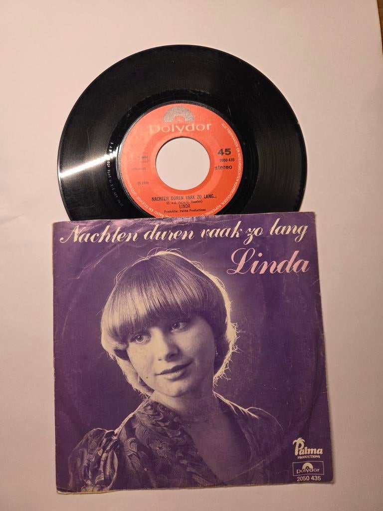 Linda - Nachten duren vaak zo lang, Gebruikt, 7 inch, Single, Ophalen of Verzenden