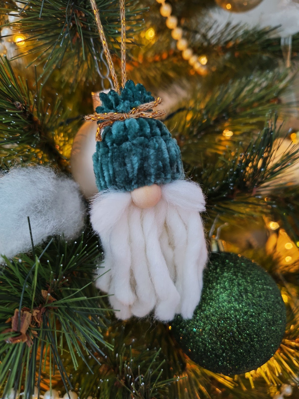 Macramé kerstgnome, Ophalen of Verzenden, Nieuw