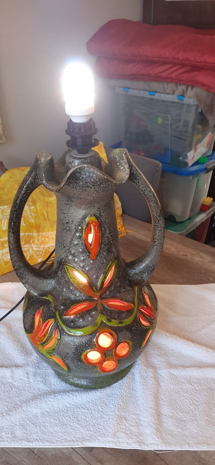 WALTER GERHARDS FAT LAVA LAMP, Ophalen of Verzenden