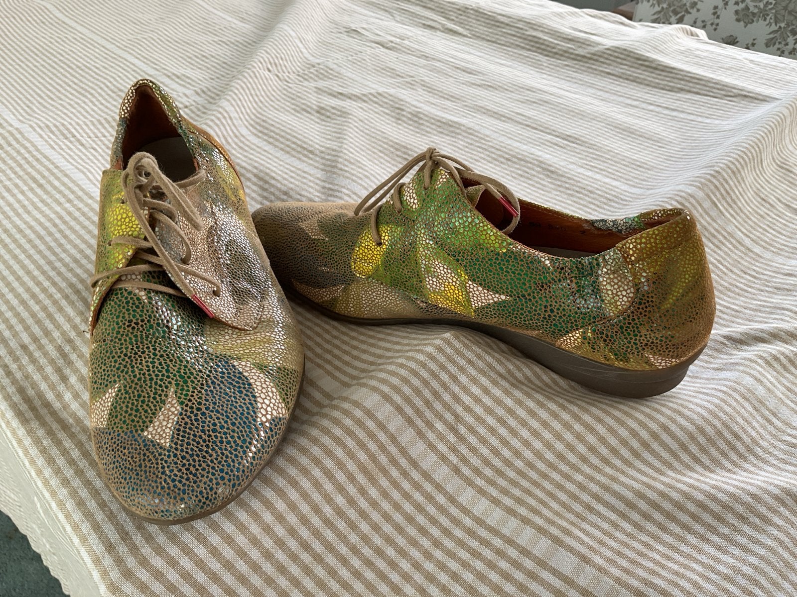 Medicus Ginga leren dames schoenen maat 40, Ophalen of Verzenden, Gedragen, Overige kleuren, Schoenen met lage hakken
