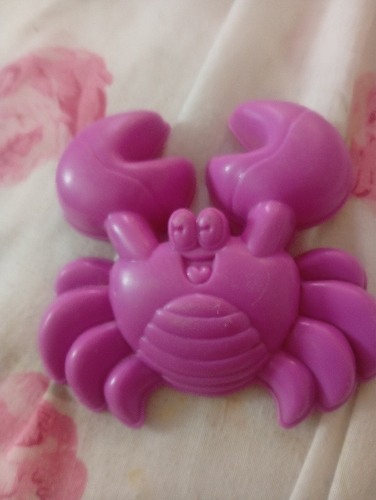 Roze Krab Zandvorm voor Strand of Zandbak, Ophalen of Verzenden, Gebruikt