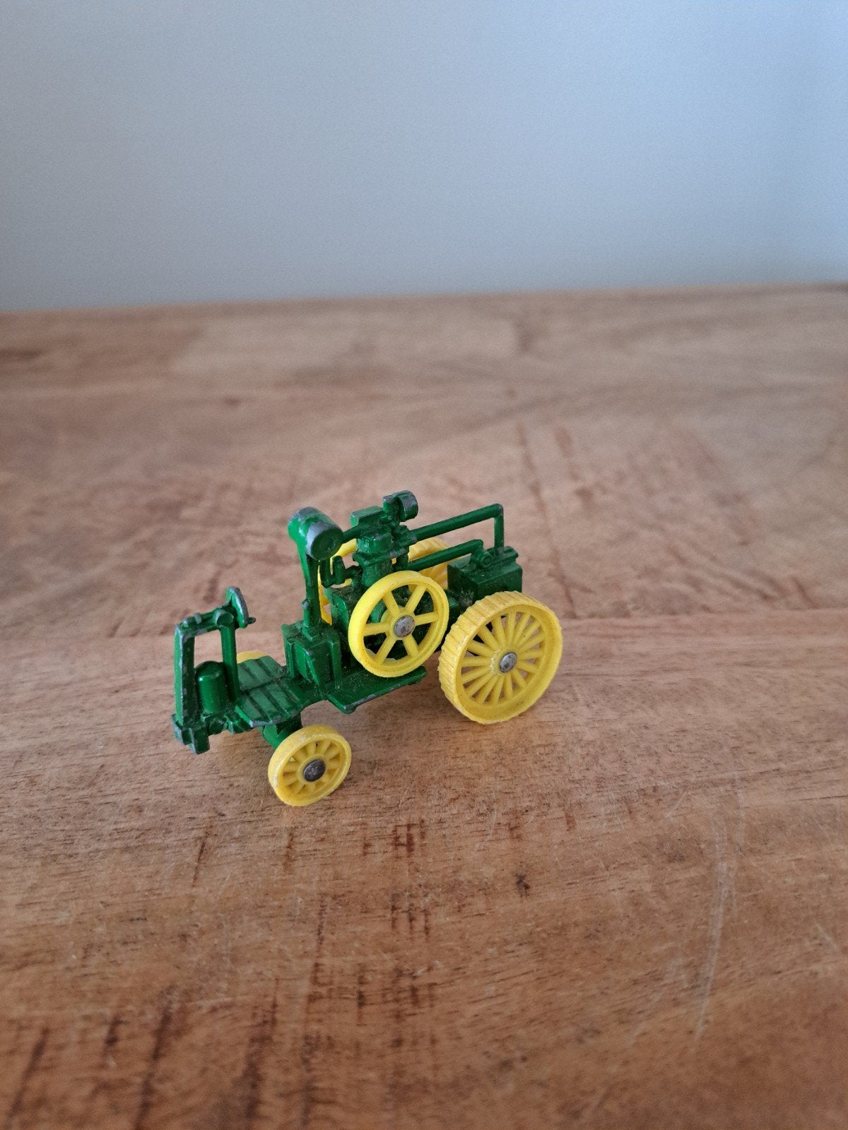 ertl model john deere froelich tractor 1892 schaal 1:64, Gebruikt, Usa, Tractor of Landbouw, Ophalen of Verzenden