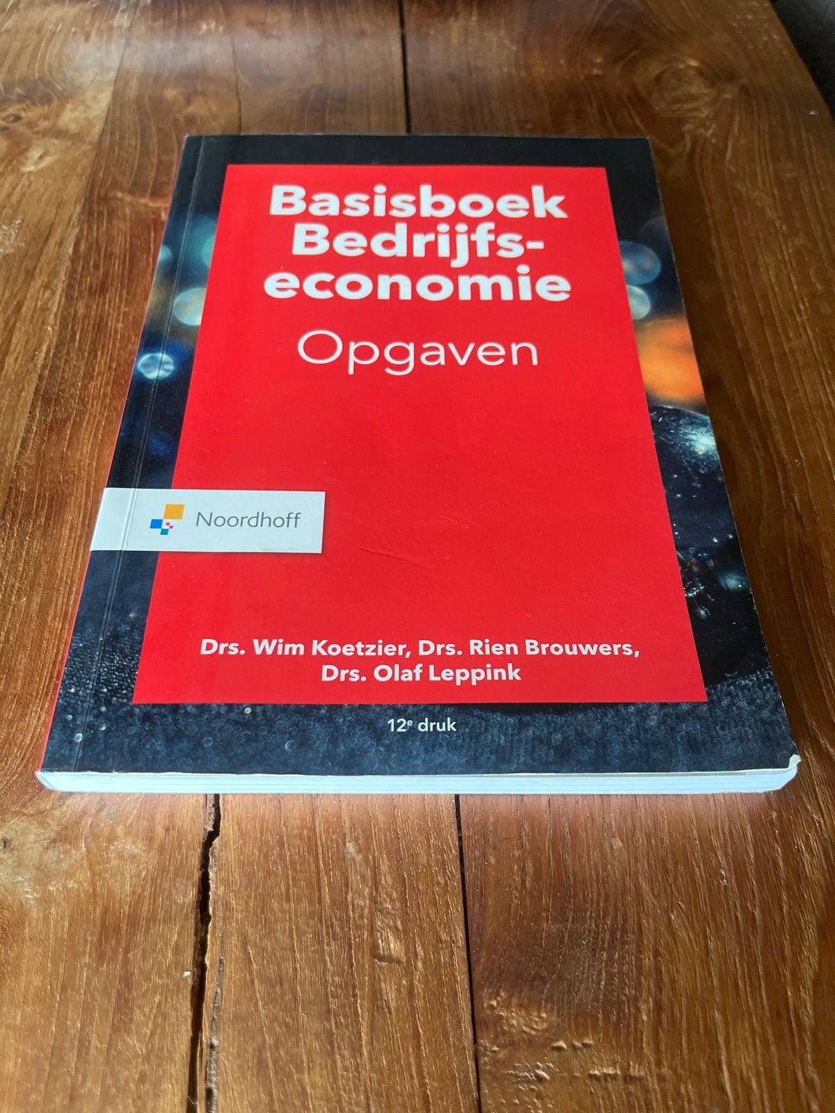 Basisboek Bedrijfseconomie Opgaven - 12e druk, Boeken, Ophalen of Verzenden, Gamma, Zo goed als nieuw, HBO
