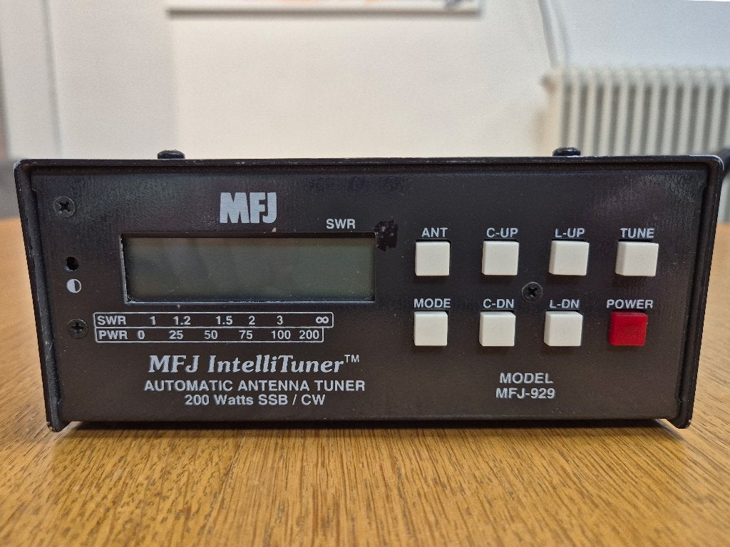 MFJ MFJ-929 Antenne Tuner (Occasion), Ophalen of Verzenden, Gebruikt, Zender en Ontvanger
