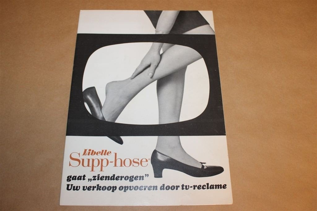 Libelle Supp-hose brochure voor ondernemers - Ca 1960, Ophalen of Verzenden, Zo goed als nieuw