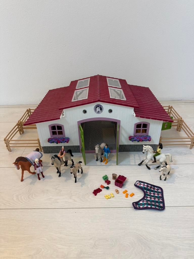 Schleich Horse Club Manege met paarden en ruiter, Ophalen, Nieuw