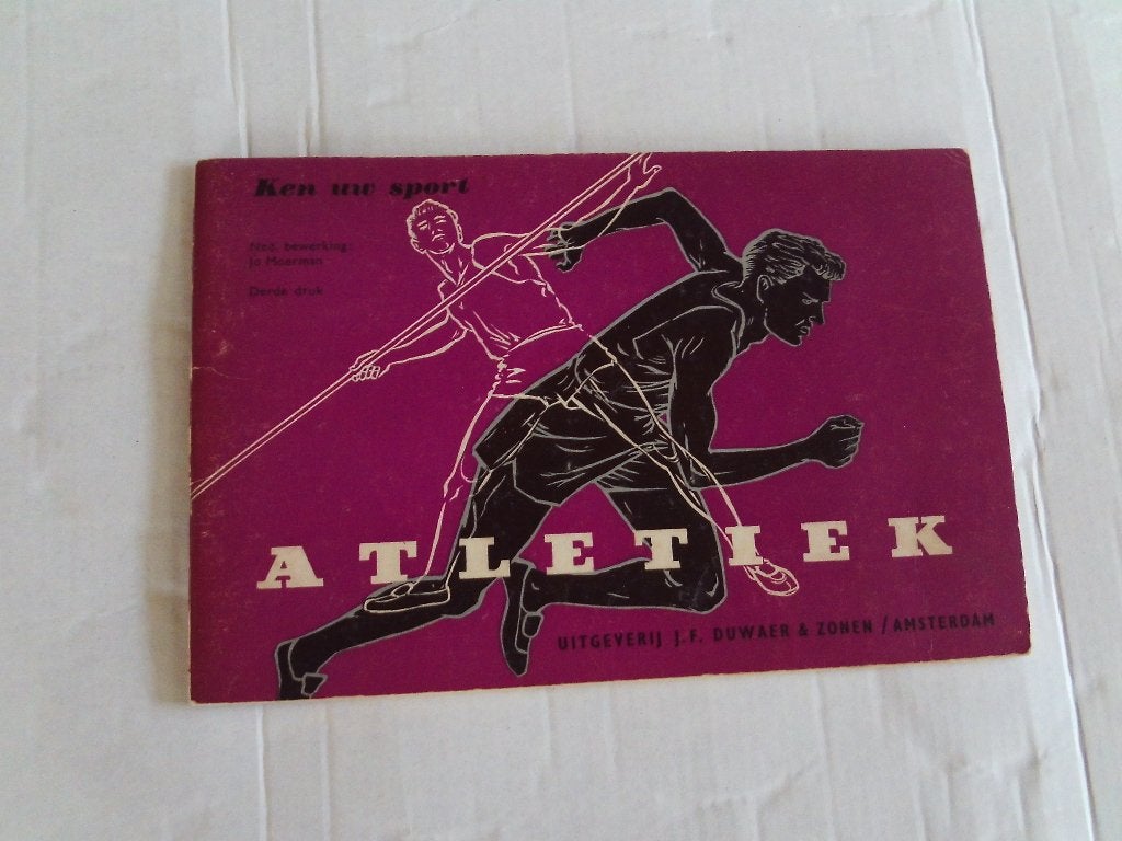 ken uw sport atletiek - uitg. j.f. duwaer & zonen, amsterdam, Ophalen of Verzenden, Gelezen, Watersport en Hengelsport