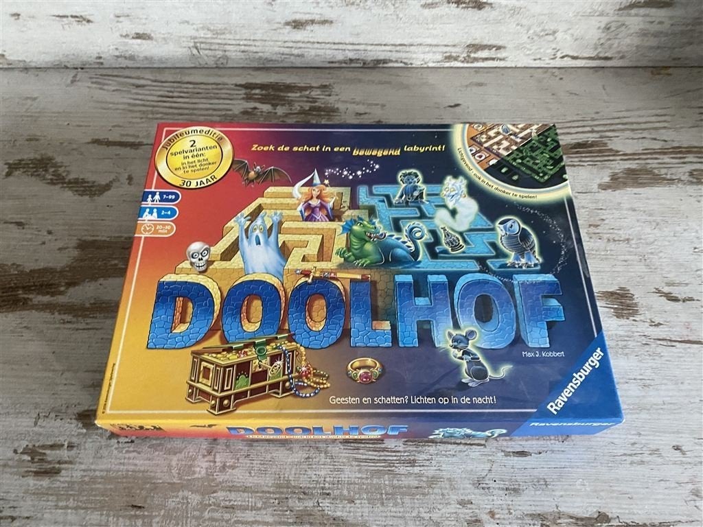 Doolhof glow in the dark [s996], Hobby en Vrije tijd, Gezelschapsspellen | Bordspellen, Verzenden, Zo goed als nieuw