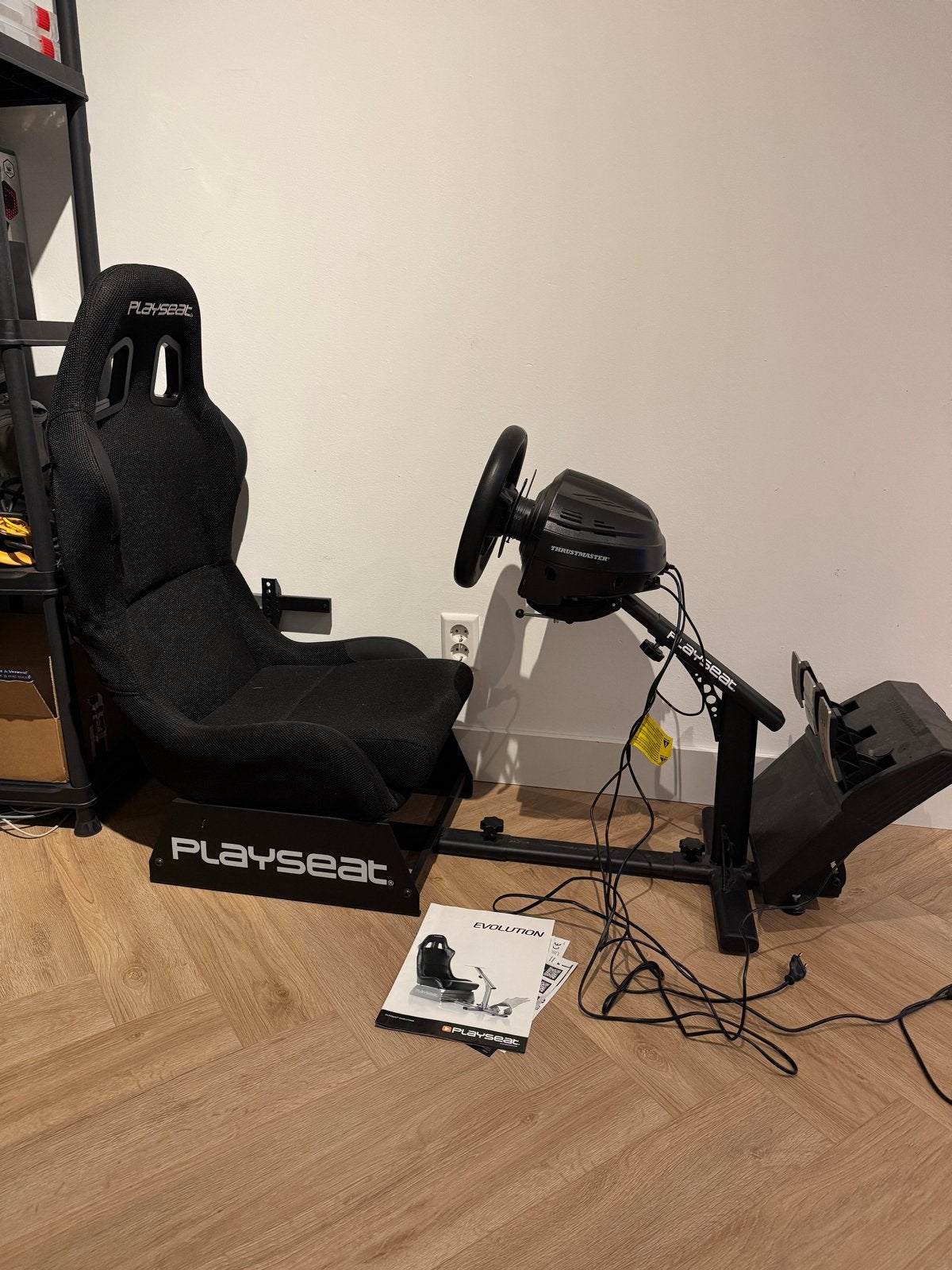 Playseat Evolution met Thrustmaster T300RS GT Edition, Spelcomputers en Games, Ophalen, Overige merken, Gebruikt