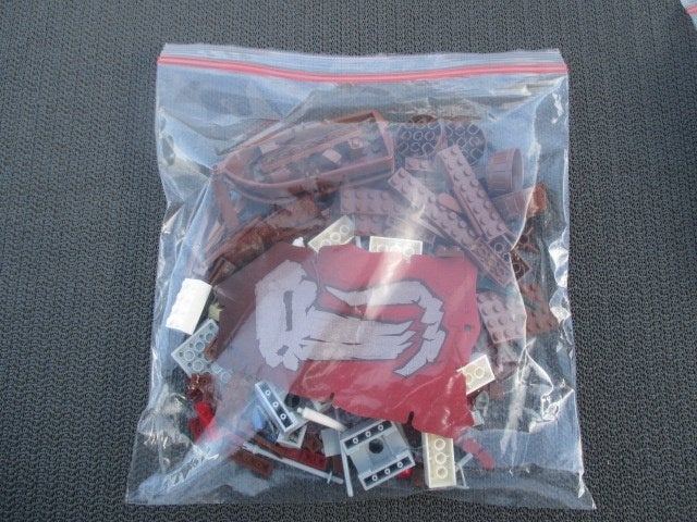 Te koop : Lego Castle Troll Warship / nr : 7048., Gebruikt, Lego, Ophalen of Verzenden, Inclusief minifiguren