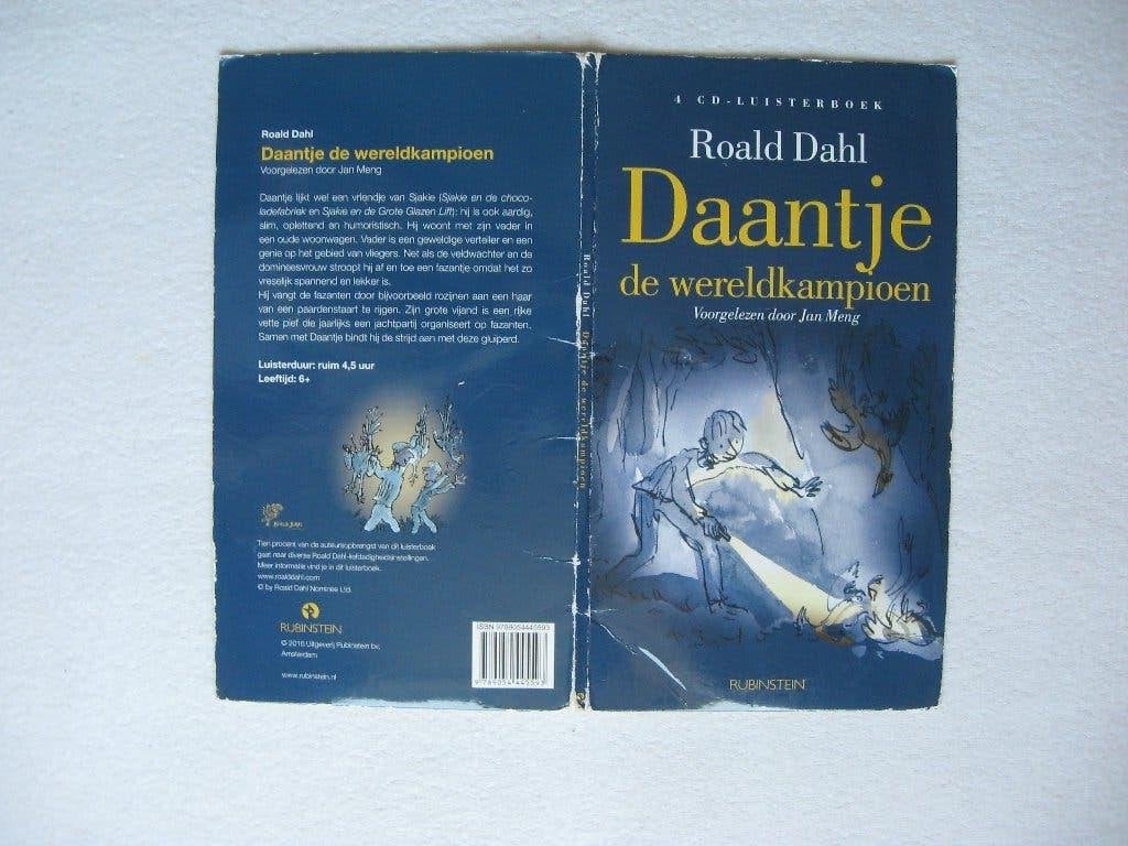 Roald Dahl - 4CD Daantje de Wereldkampioen, Ophalen of Verzenden, Roald Dahl, Cd