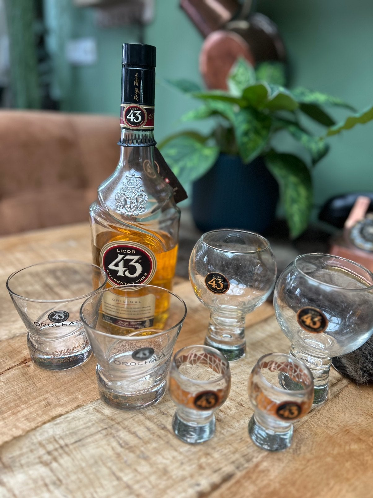 Licor 43 Glazen Set - Diverse Typen, Ophalen, Glas of Glazen, Overige stijlen, Glas