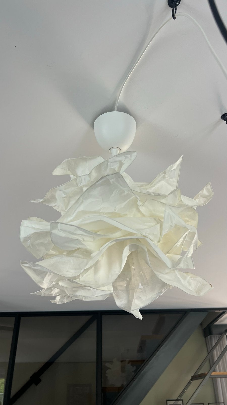 IKEA Krusning incl. Hemma pendel 2 stuks, Ophalen, Gebruikt, Kunststof, E27 (groot)