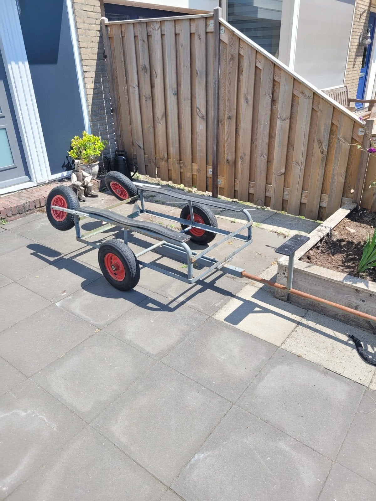 Kleine boot trailer / strandtrailer, Watersport en Boten, Ophalen