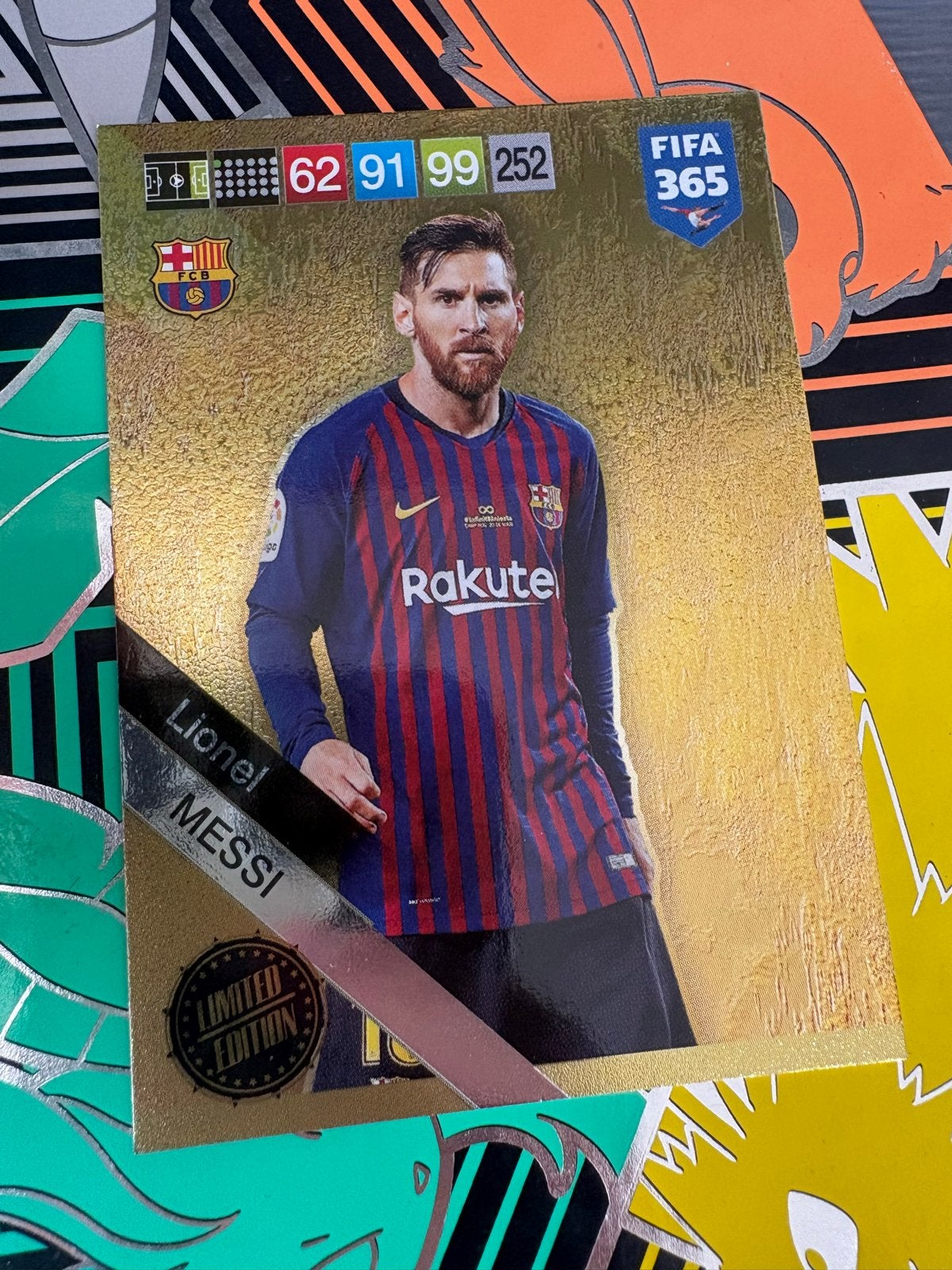 Lionel Messi FIFA 365 Limited Edition Spelerskaart, Ophalen of Verzenden, Zo goed als nieuw, Buitenlandse clubs, Spelerskaart