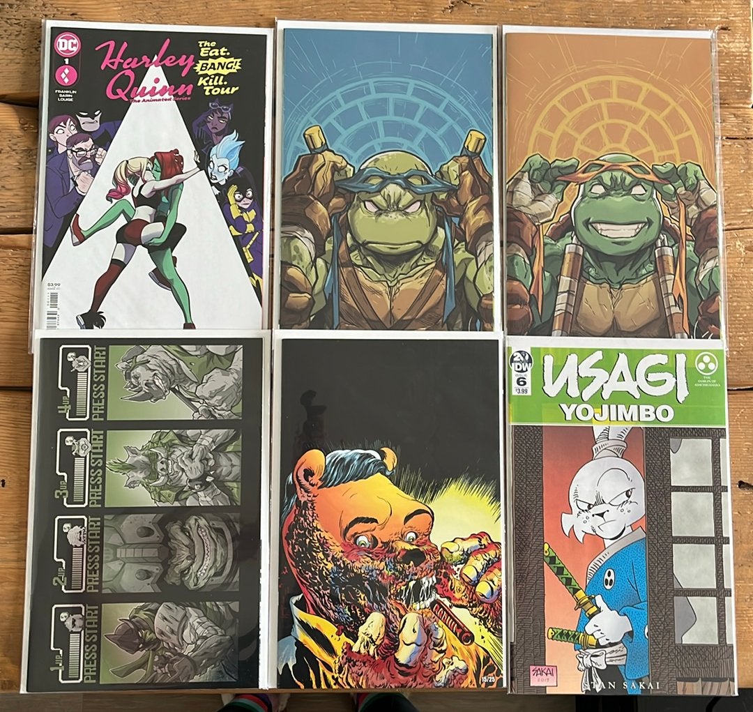Diverse comics €15 p/st Harley Ivy Usagi TMNT Do you Pooh, Meerdere comics, Ophalen of Verzenden, Zo goed als nieuw, Amerika