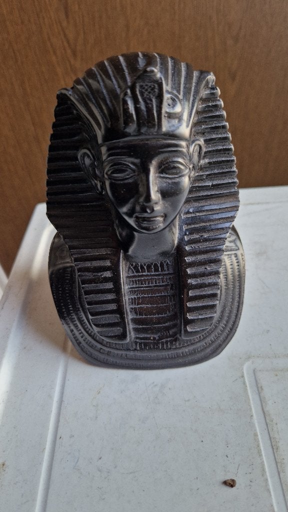 zwaar beeldje egypte farao, Ophalen of Verzenden, Zo goed als nieuw, Mens