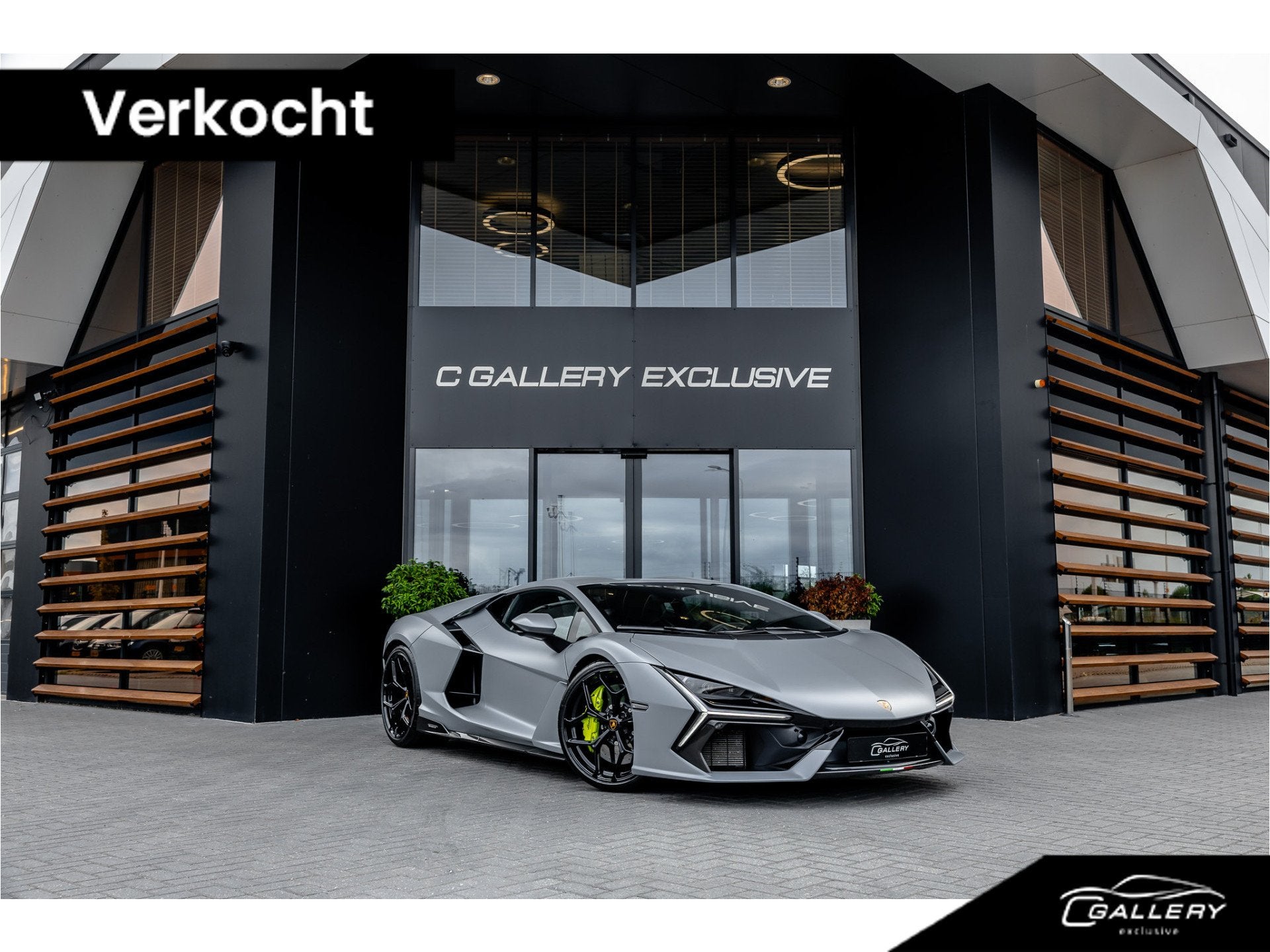 Lamborghini Revuelto 6.5 V12 - Grigio Acheso | Alcantara | C, Auto's, Automaat, Achterwielaandrijving, Gebruikt, 12 cilinders
