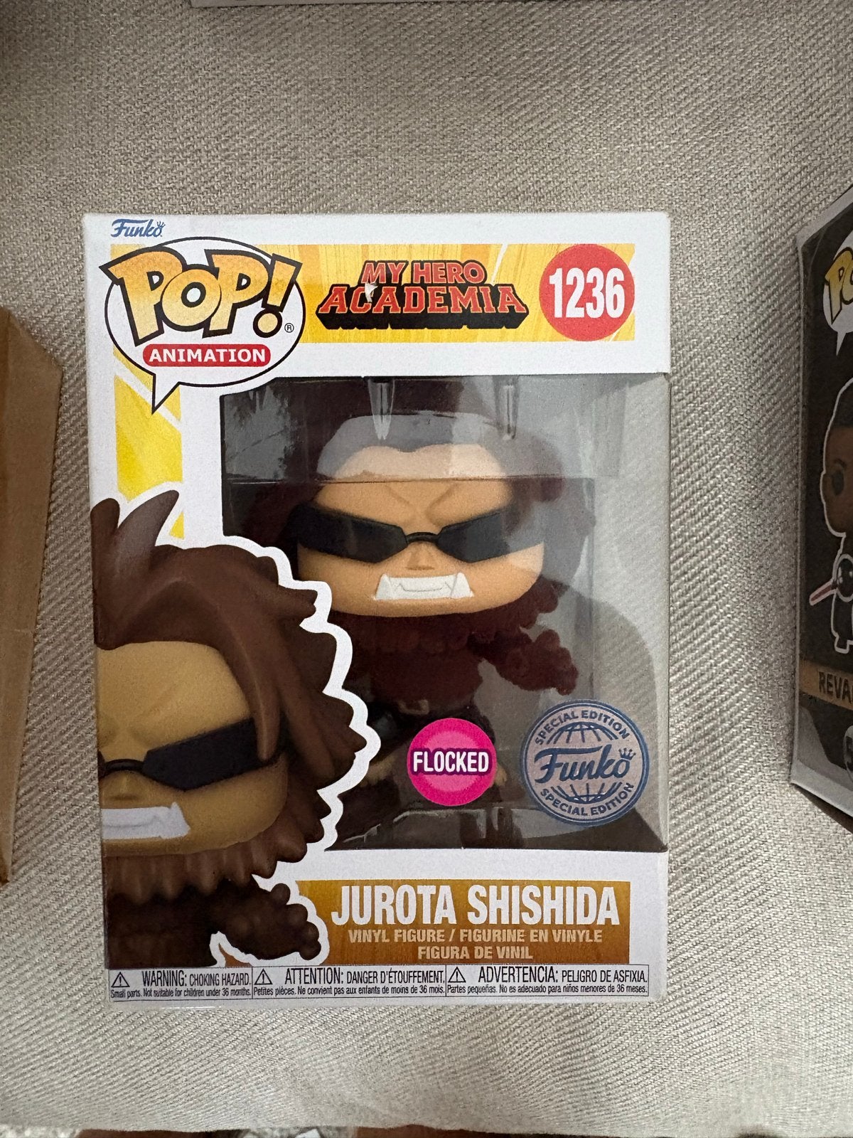 Funko Pop! My Hero Academia 1236 Jurota Shishida Flocked, Ophalen of Verzenden, Nieuw