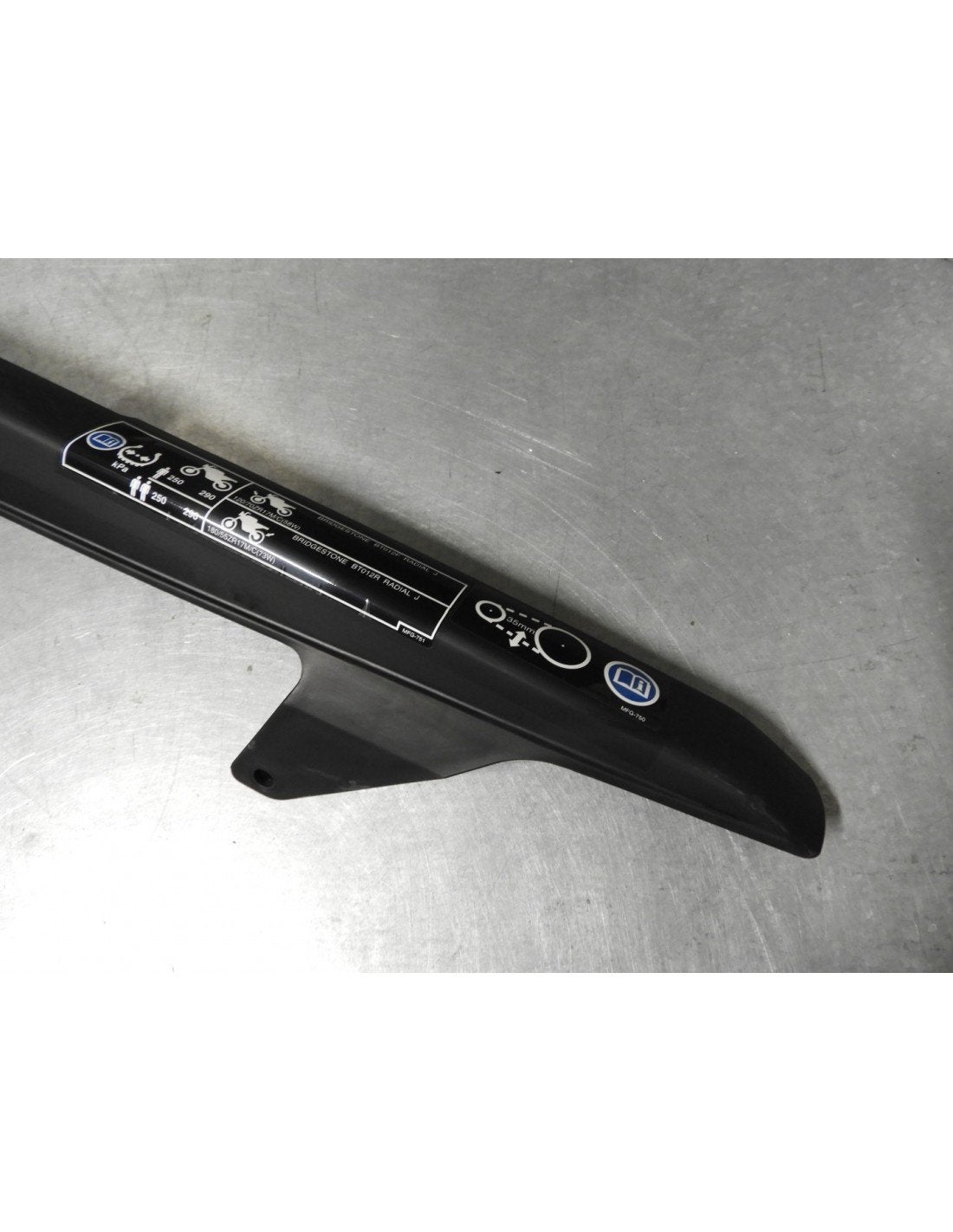 CBR600F 2011 - 2013 Honda Kettingcover D1-41417