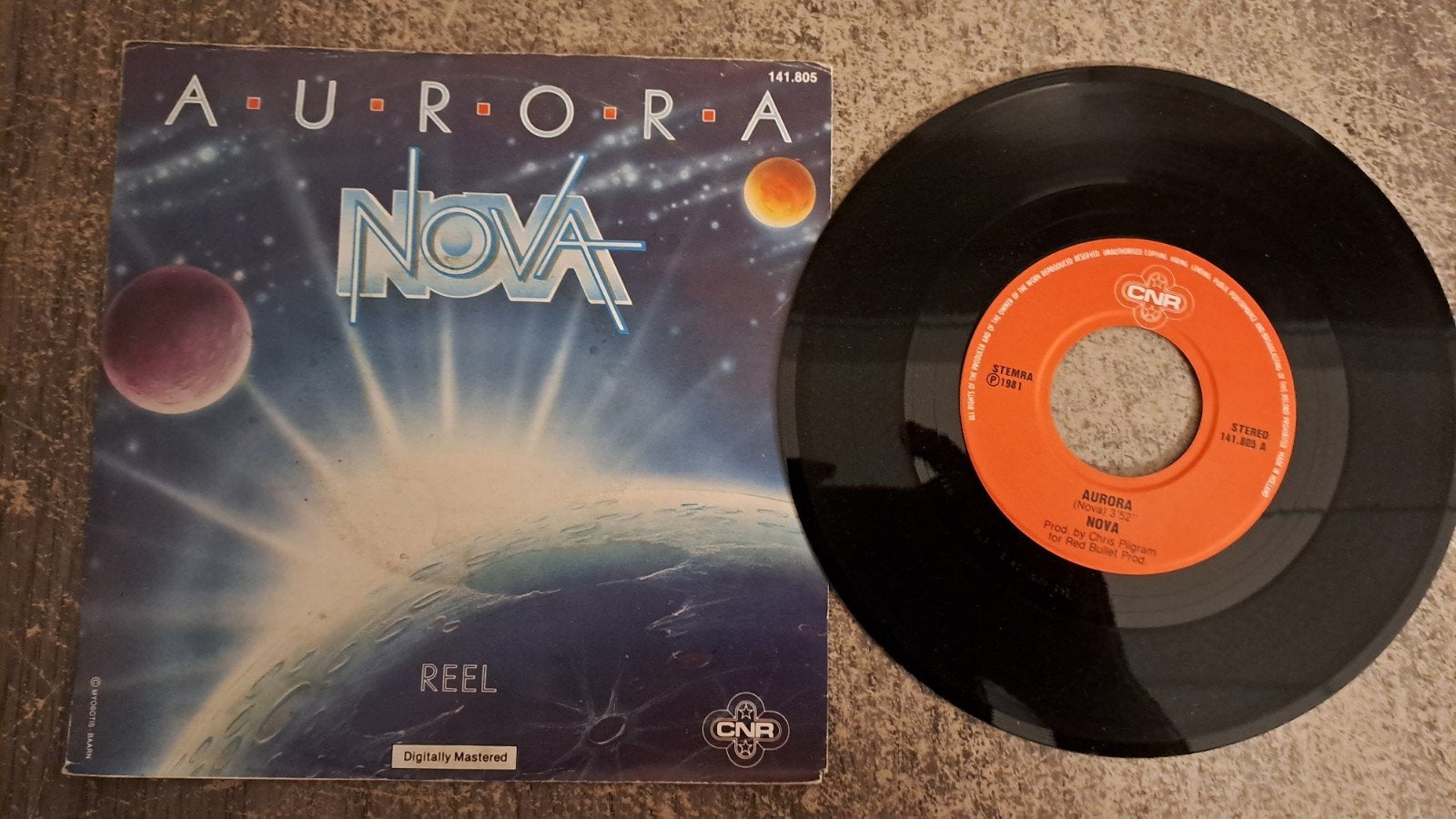 Nova - aurora, Gebruikt, 7 inch, Pop, Fotohoes